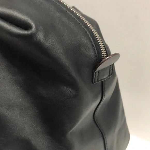 Jack Spade Brown Duffel Bag Leather Travel Essential - Picture 2 of 8